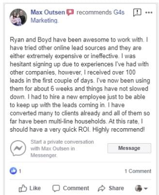 Facebook review